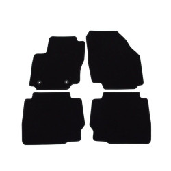 Alfombrillas textiles negras para coche FORD MONDEO IV (2007-2014) LUXE