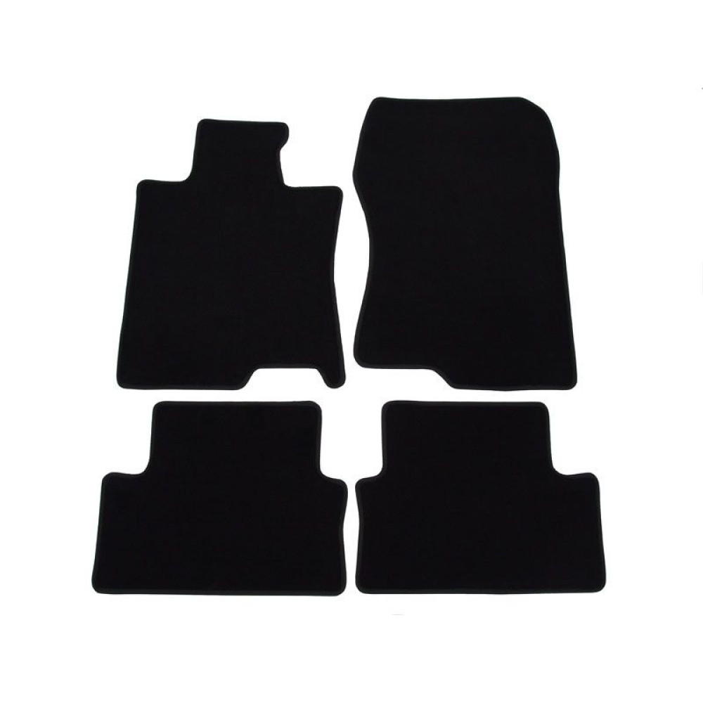 Car textile mats black HONDA ACCORD (2008-2012) LUXUS