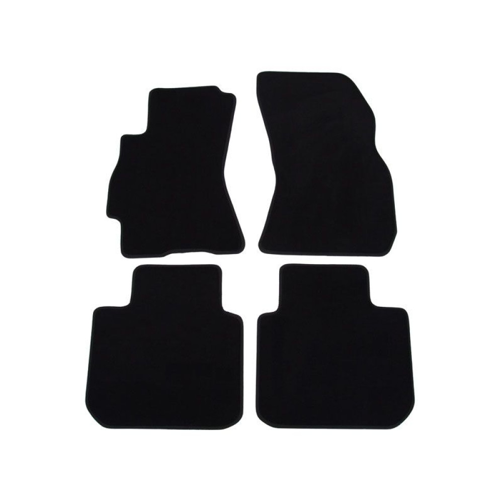 Car textile mats black SUBARU OUTBACK (2009-2014) LUXE