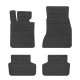 Car rubber floor mats black BMW 5 G30/G31 (2017-...) NEGRO