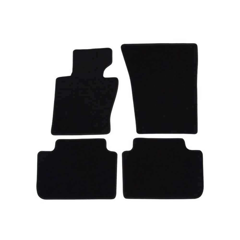 Car textile mats black BMW X3 E83 (2004-2010) LUXUS