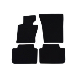 Car textile mats black BMW X3 E83 (2004-2010) LUXUS
