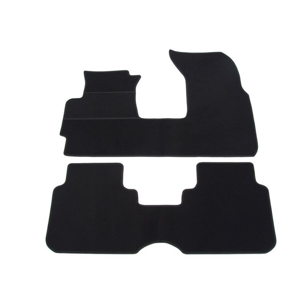 Car textile mats black HONDA CR-V Automatic (1995-2001) ECONOMIC
