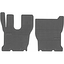 Car rubber floor mats black IVECO STRALIS 450 ES (2000-...) NEGRO