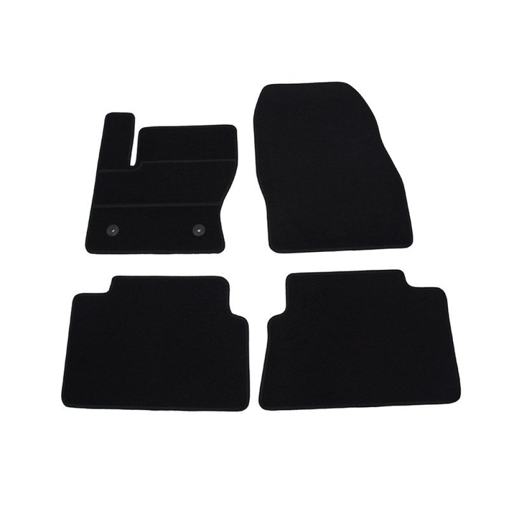 Car textile mats black FORD KUGA (2013-...) ELEGANT
