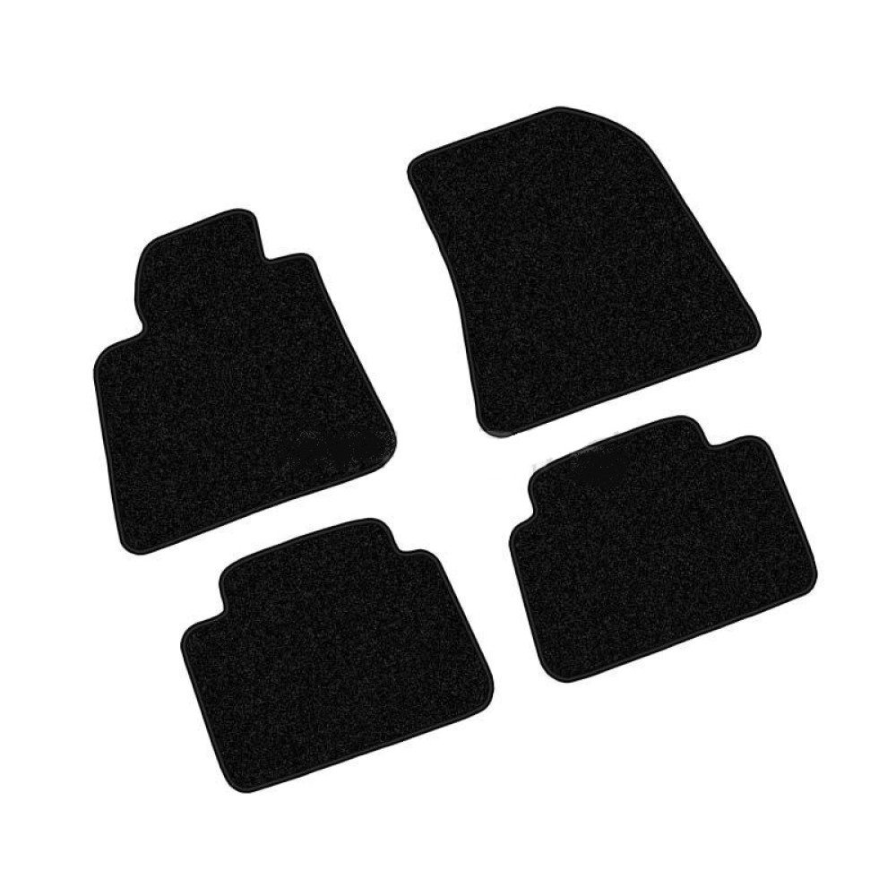 Car textile mats black RENAULT VEL SATIS (2002-2008) ECONOMIC