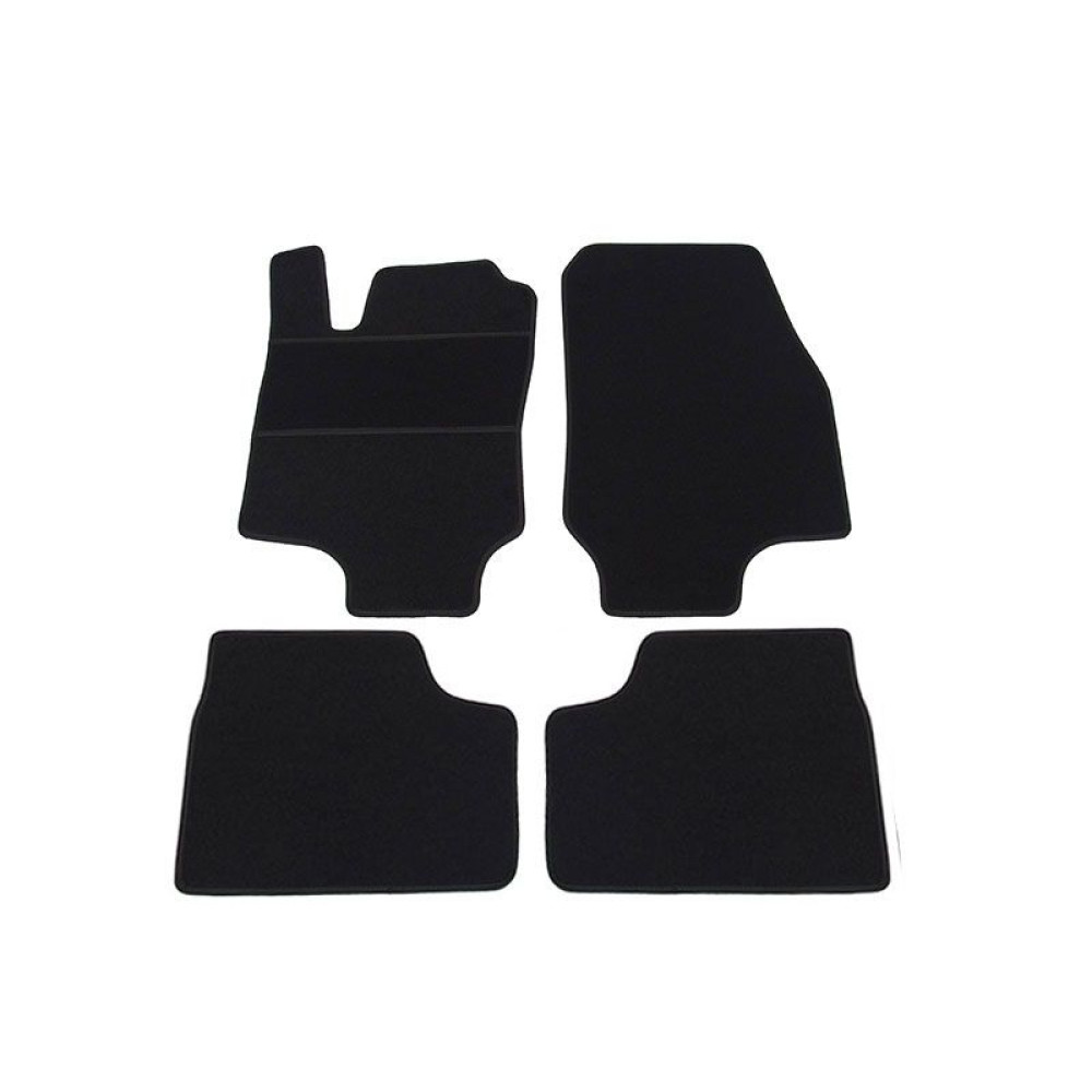 Car textile mats black OPEL ASTRA G (1998-2003) ELEGANT