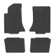 Car rubber floor mats black OPEL OMEGA B (1994-2003) NEGRO