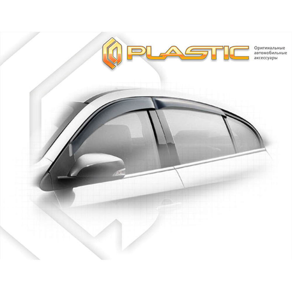 Window deflectors RENAULT FLUENCE (2009-...) CA-PLASTIC