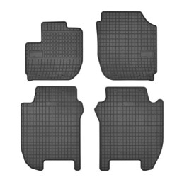 Alfombrillas de goma para coche negras HONDA JAZZ (2015-...) NEGRO