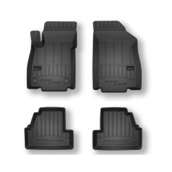 Car rubber floor mats black OPEL MOKKA (2012-...) 3D FROGUM