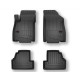 Car rubber floor mats black OPEL MOKKA (2012-...) 3D FROGUM