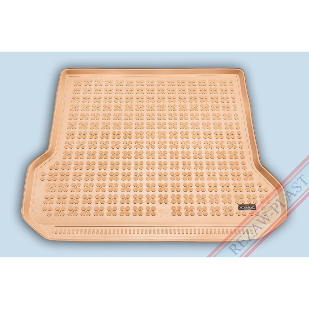 Car rubber trunk mat beige VOLVO V70 (2007-2016) 232910B