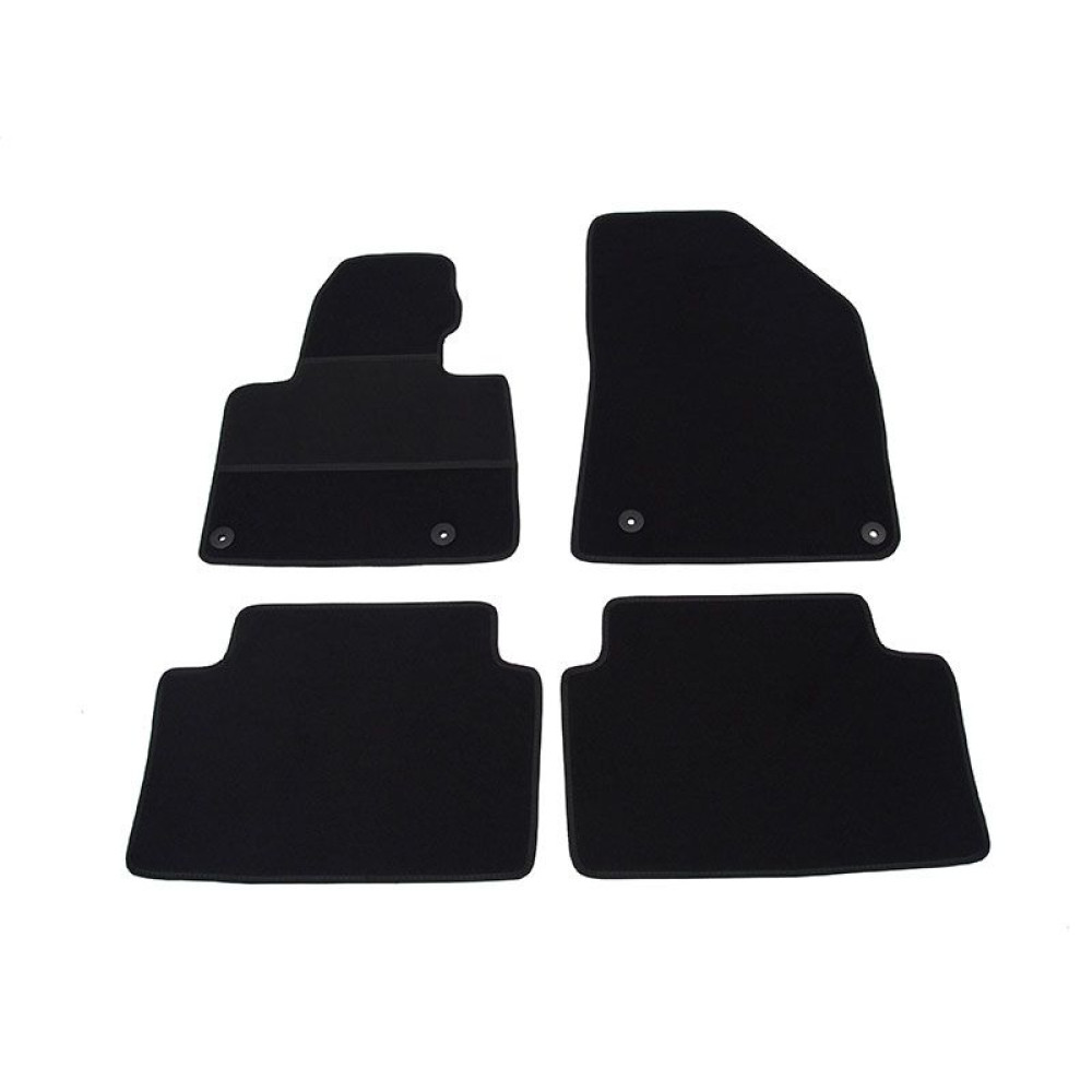 Car textile mats black CITROEN C5 (2008-...) ECONOMIC (CR)