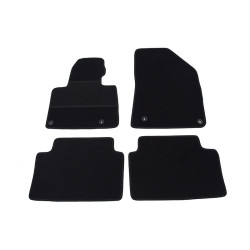 Car textile mats black CITROEN C5 (2008-...) ECONOMIC (CR)