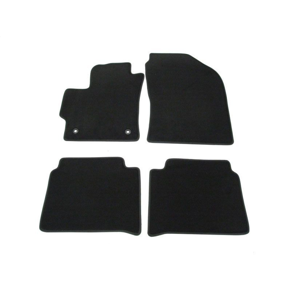 Car textile mats black TOYOTA COROLLA Sedan/SW (2019-...) LUXUS