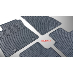 Alfombrillas de goma negras para coche NISSAN PULSAR (2014-...) C-CAR