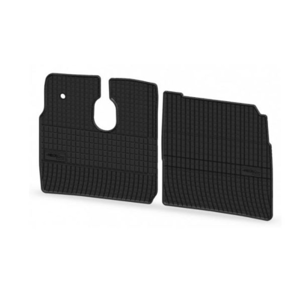 Car rubber floor mats black MAN 8-153 (1994-2005) NEGRO