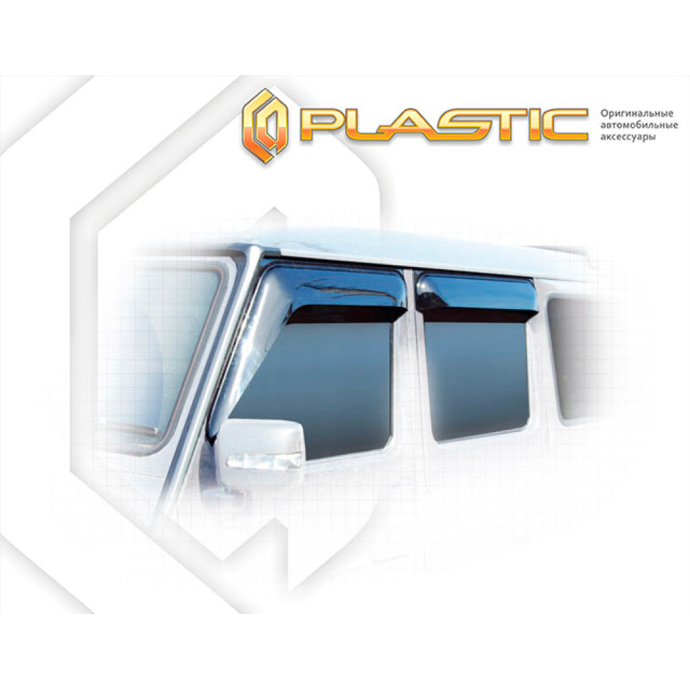 Window deflectors MB G-class W463 (1990-...) CA-PLASTIC