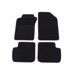Car textile mats black TOYOTA AVENSIS I (1998-2003) ELEGANT