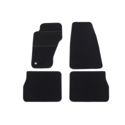 Car textile mats black JEEP GRAND CHEROKEE (1998-2005) ECONOMIC (CR)