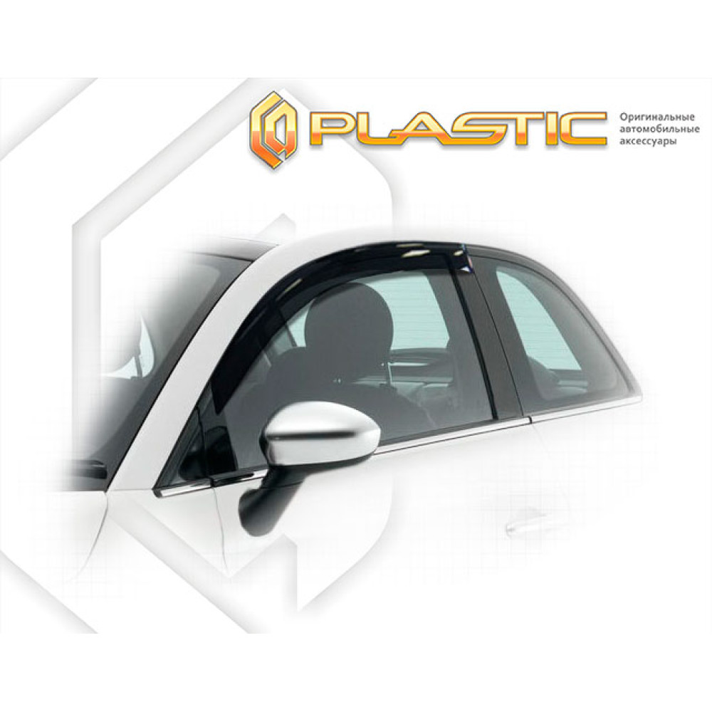 Window deflectors FIAT 500 (2007-...) CA-PLASTIC