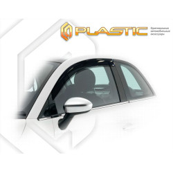 Window deflectors FIAT 500 (2007-...) CA-PLASTIC