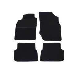 Alfombrillas textiles negras para coche NISSAN ALMERA TINO (2000-2006) ELEGANT
