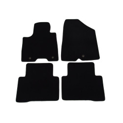 Alfombrillas textiles negras para coche KIA SPORTAGE (2016-...) LUXUS