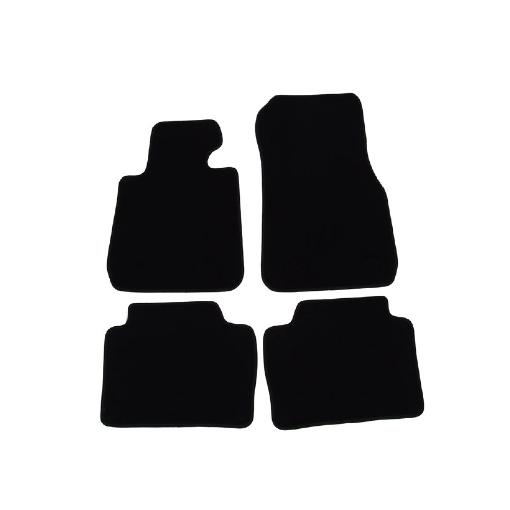 Car textile mats black BMW 3 F30/F31 (2012-...) LUXUS