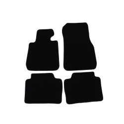Car textile mats black BMW 3 F30/F31 (2012-...) LUXUS
