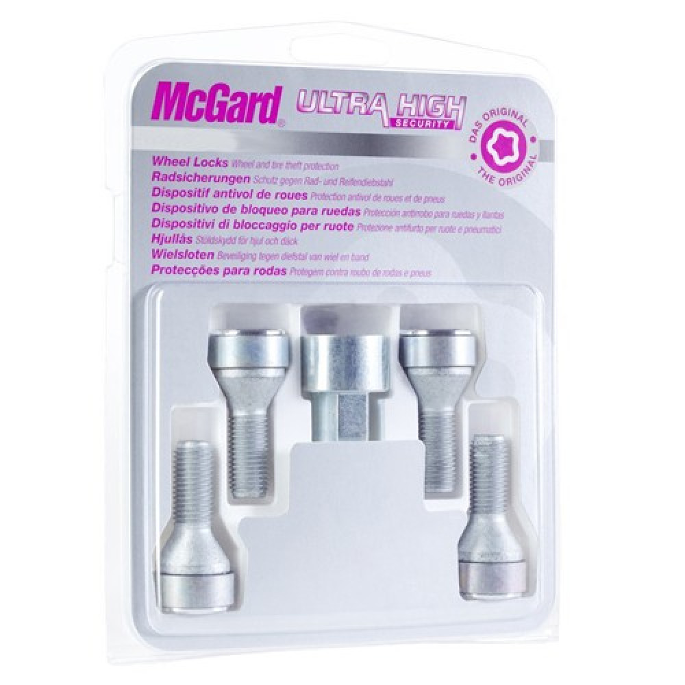 Locking wheel bolt 12x1.5x26mm conical (MCGARD) 27207SL