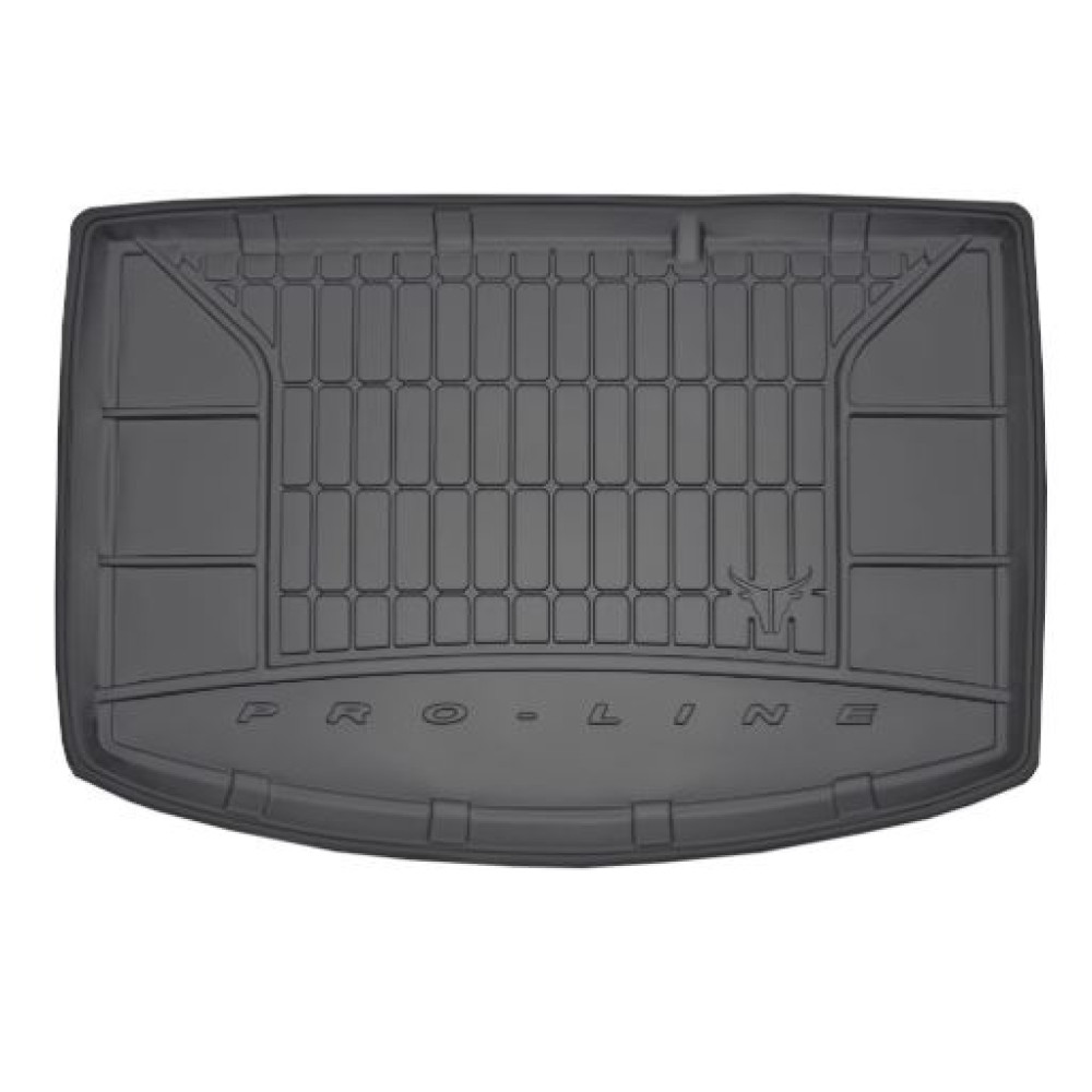 Car rubber trunk mat TOYOTA YARIS III bottom floor (2014-...) FROGUM