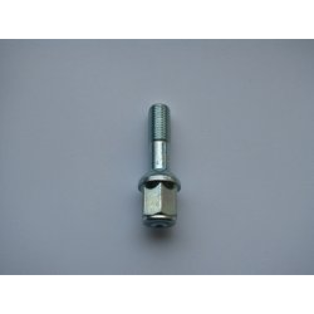 Wheel bolt 12x1.5x40mm spherical, half screw thread (BIMECC)