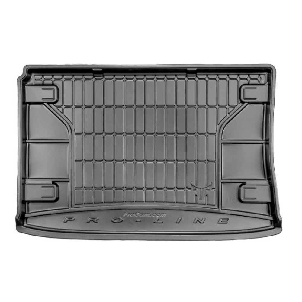 Car rubber trunk mat FIAT QUBO (2007-...) FROGUM