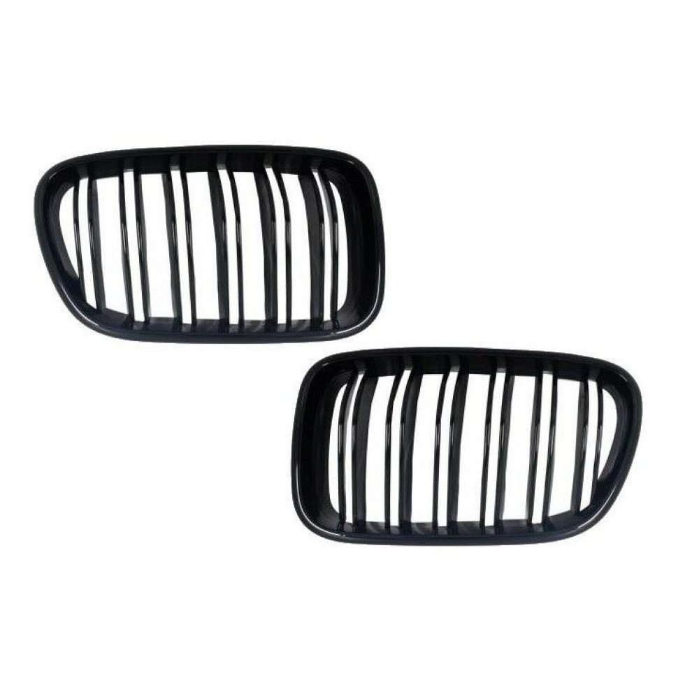 Front grills black gloss BMW X3 F25 Double Stripe M Design Piano Black (2010-2014)