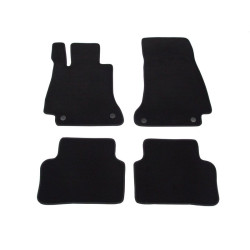 Car textile mats MB CLS-class C257 (2018-...) LUXUS