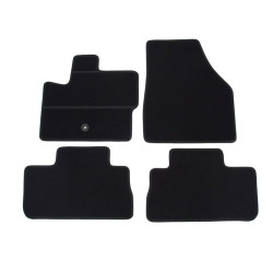 Alfombrillas textiles negras para coche LAND ROVER FREELANDER II (2006-2014) ELEGANT