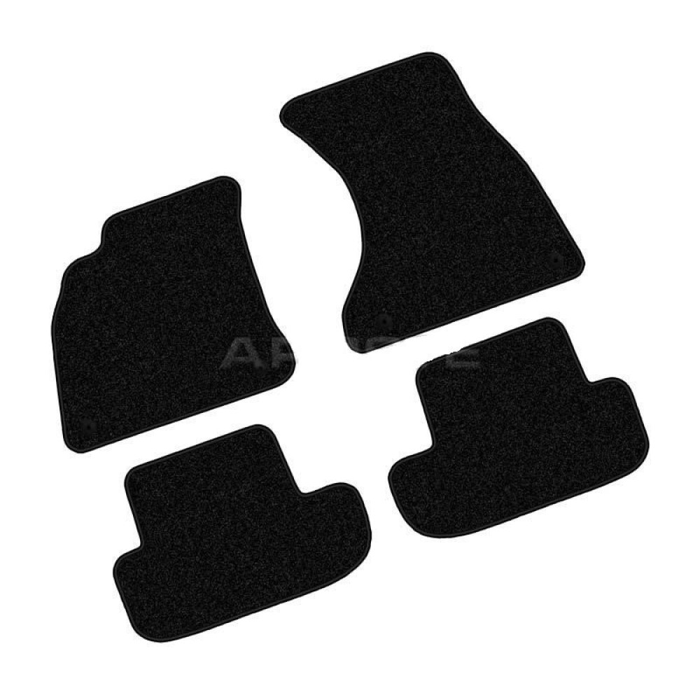 Car textile mats black AUDI A5 Sportback (2009-2016) ECONOMIC