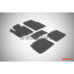 Alfombrillas de goma para coche negras SEINTEX *BORT* SUZUKI SX4 II (2013-...)