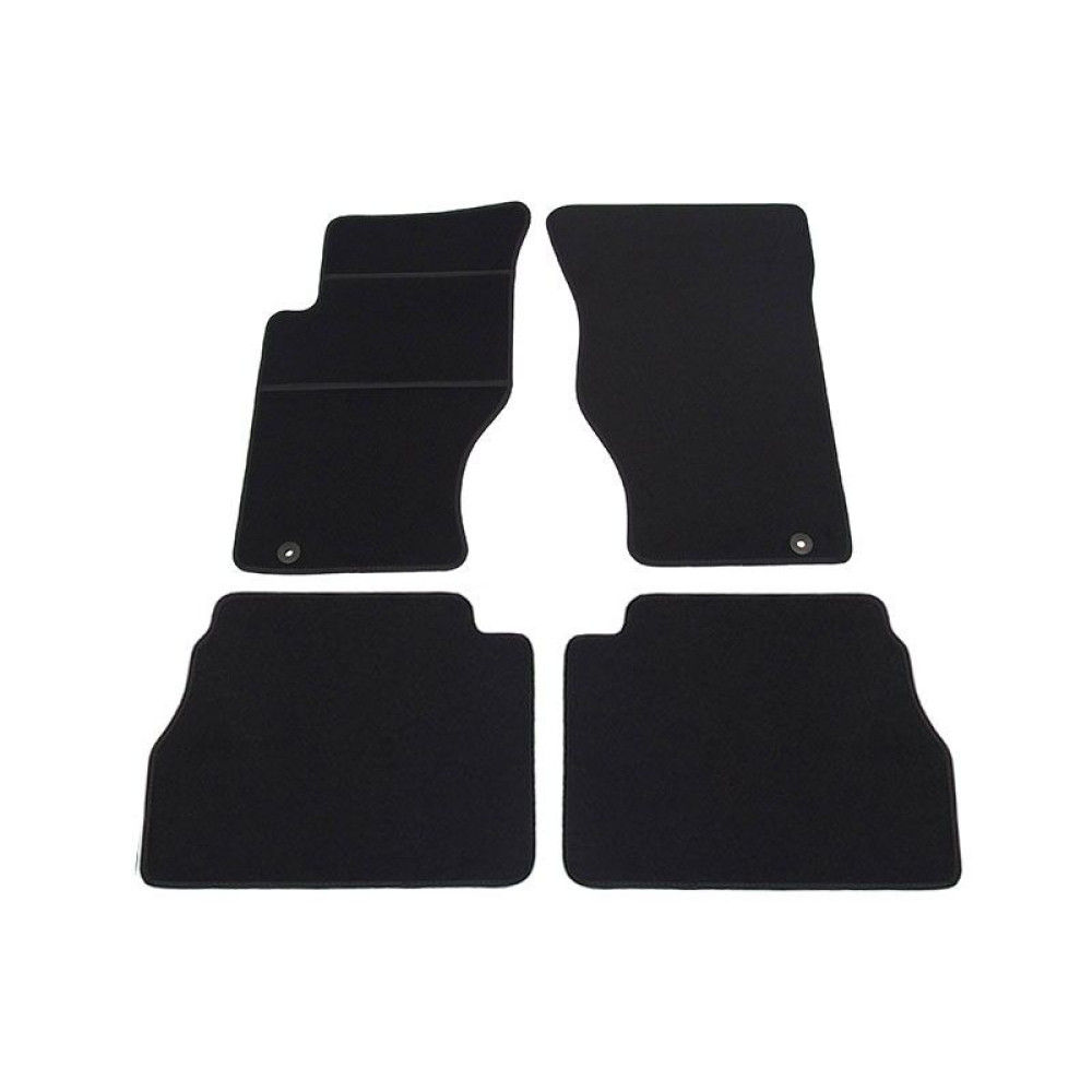 Car textile mats black KIA SORENTO (2002-2009) ECONOMIC (CR)