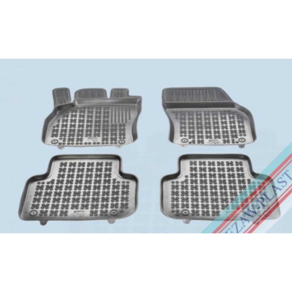 Car rubber floor mats black AUDI Q3 II (2019-...) 200325