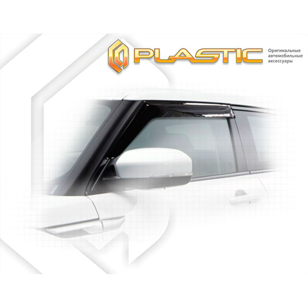 Window deflectors front LAND ROVER EVOQUE (3d.)(2011-...) CA-PLASTIC