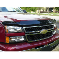 Protector de capó negro CHEVROLET SILVERADO (2005-2007) WEATHERTECH