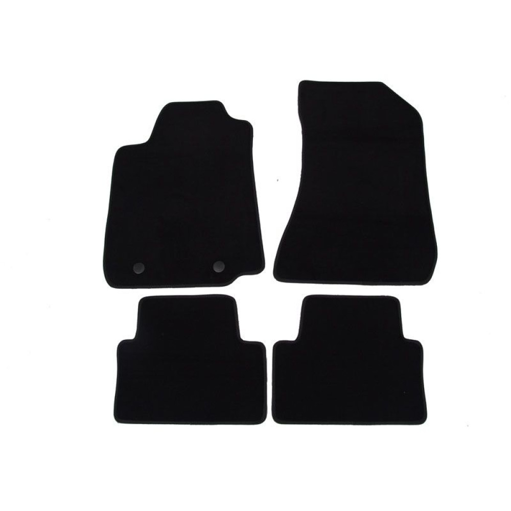 Car textile mats black ALFA ROMEO 159 (2005-2012) LUXUS