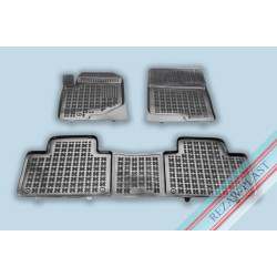 Car rubber floor mats black SSANGYONG REXTON (2017-...) 203004