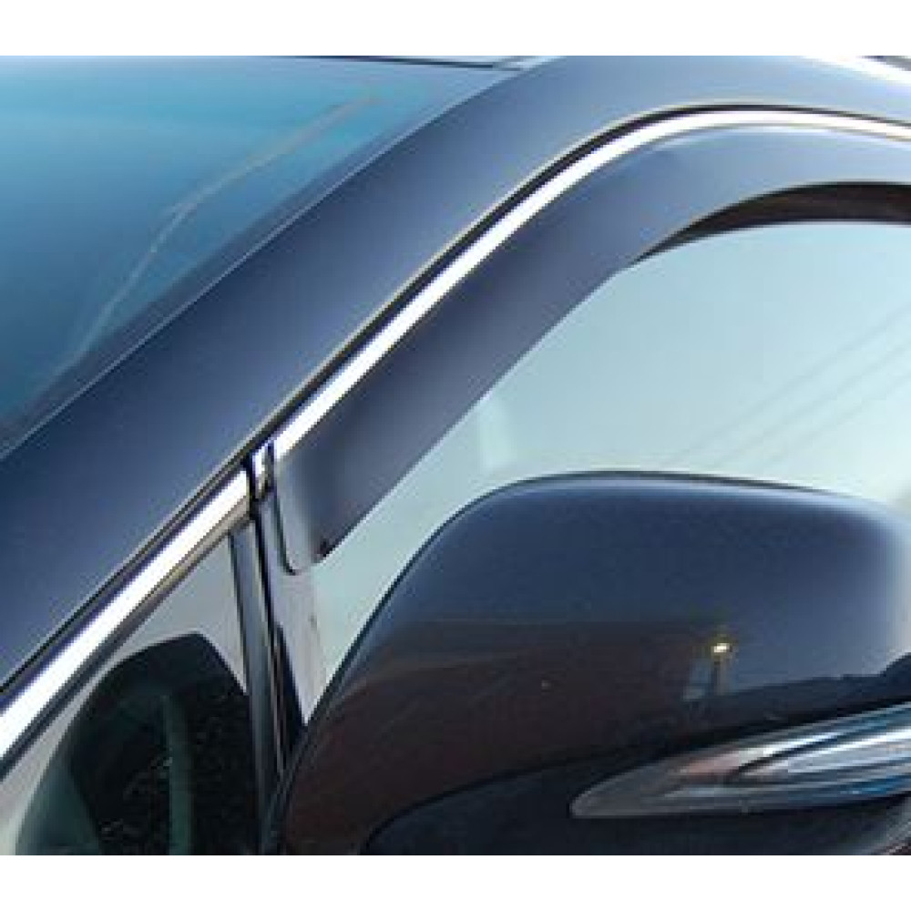 Window deflectors with chrome VW PASSAT B8 Sedan (2015-...) CA-PLASTIC