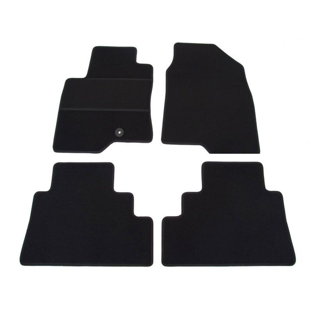 Car textile mats black OPEL ANTARA (2006-2012) ELEGANT