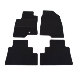 Alfombrillas textiles negras para coche OPEL ANTARA (2006-2012) ELEGANT