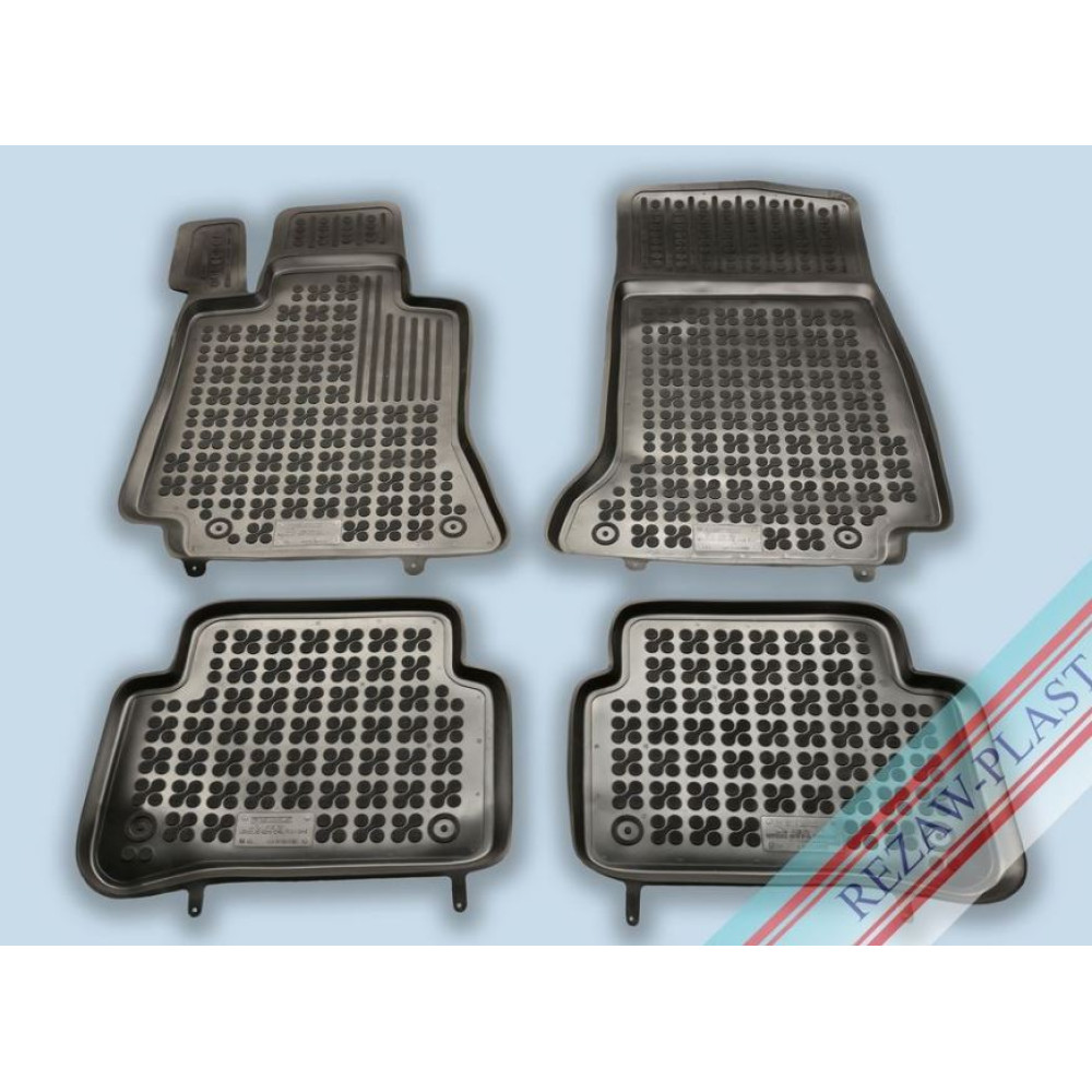Car rubber floor mats black MB E-class W213 (2016-...) 201723